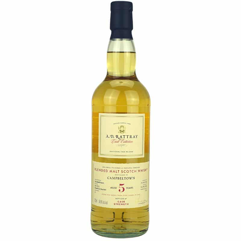 A.D. Rattray Campbeltown Blended Malt 5 Jahre Feingeist Onlineshop 0.70 Liter 1