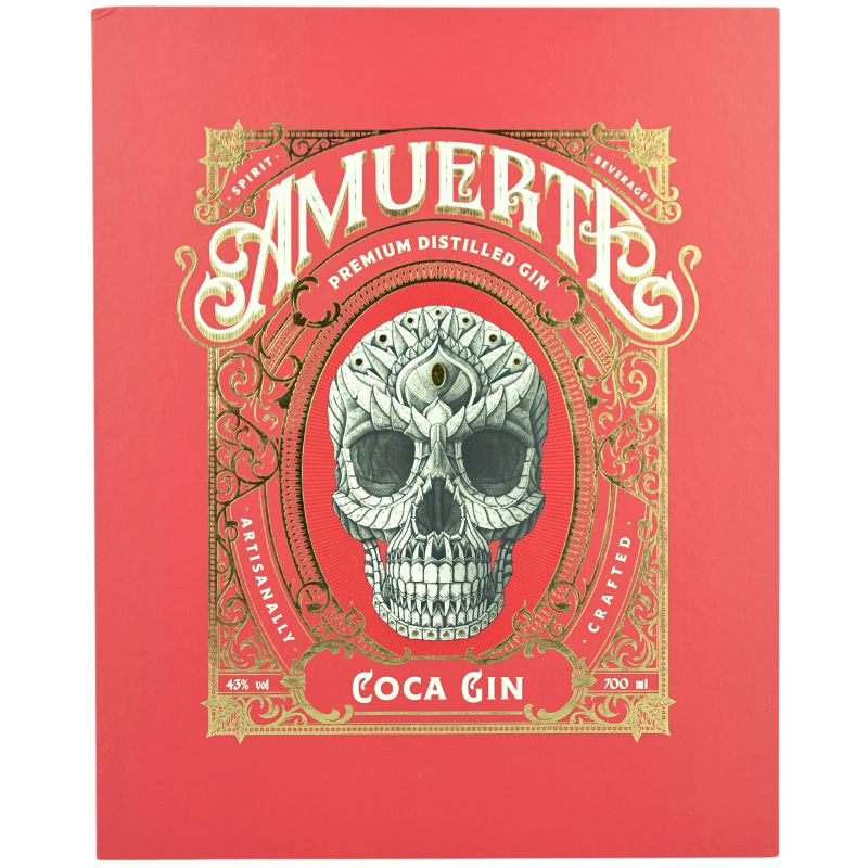 Amuerte Coca Gin Red Geschenkset Feingeist Onlineshop 0.70 Liter 1