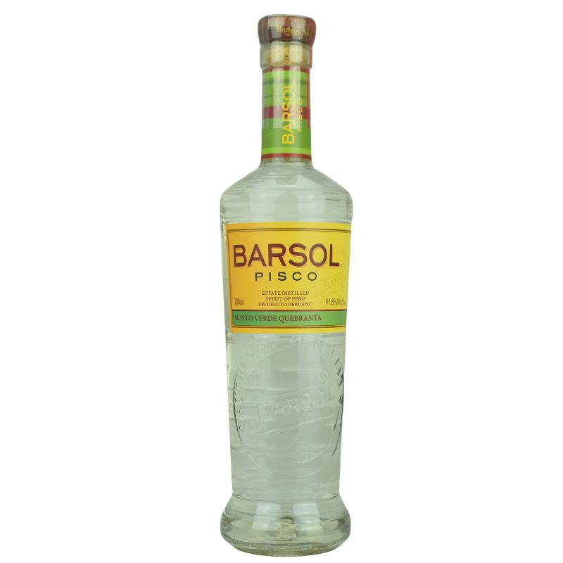 Barsol pisco mosto verde front