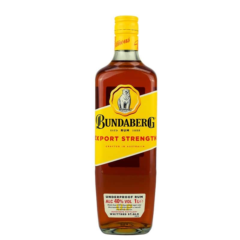 Bundaberg Export Strength Feingeist Onlineshop 1.00 Liter 1