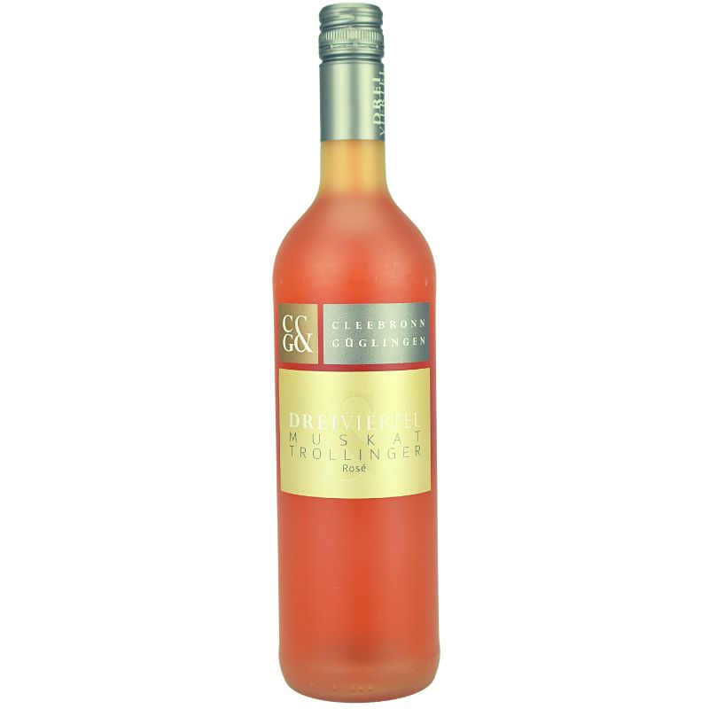 C&G Dreiviertel Muskat Trollinger Rosé lieblich Feingeist Onlineshop 0.75 Liter 1