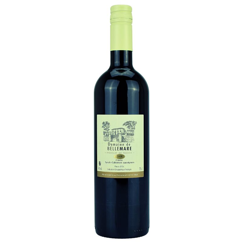 Domaine de Belle Mare Syrah Cabernet Sauvignon trocken Feingeist Onlineshop 0.75 Liter 1