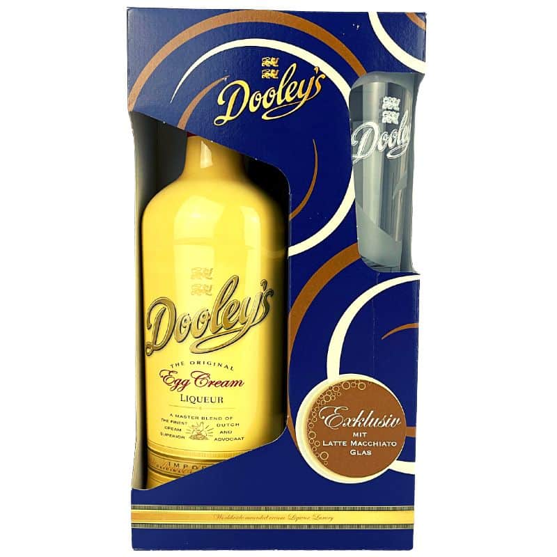 Dooley's Egg Cream Geschenkset Feingeist Onlineshop 0.70 Liter 1