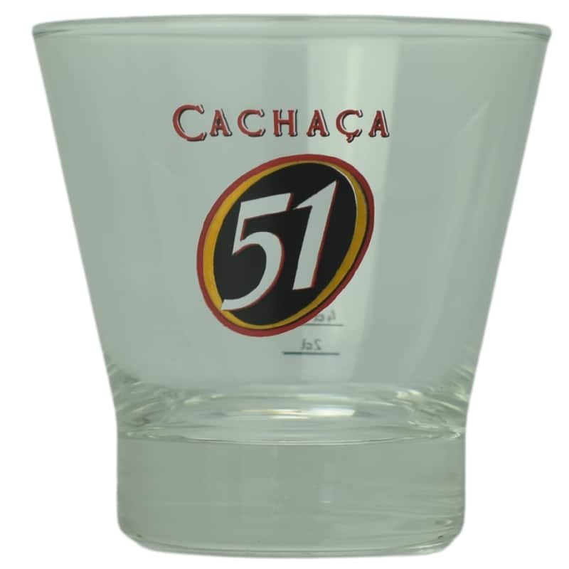 Feingeist Onlineshop Cachaca 51 Glas