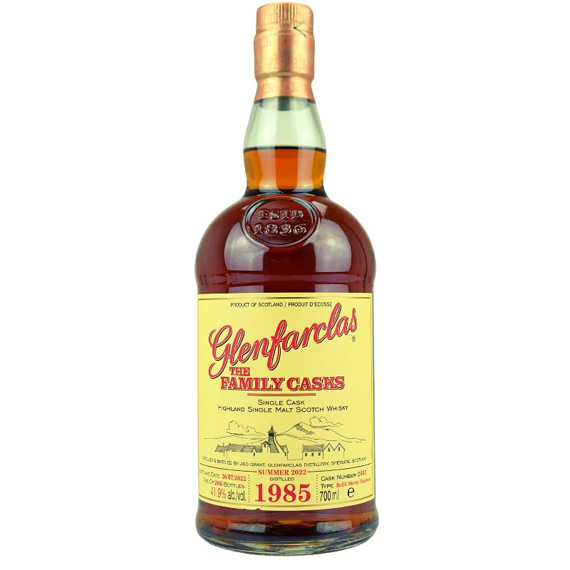 Feingeist glenfarclas family casks 1985 summer 2022