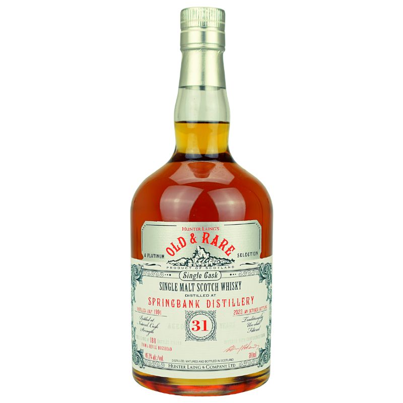 Feingeist old rare springbank 31 0,7l