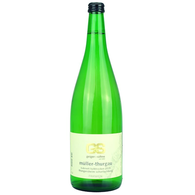 G&S Müller-Thurgau Kabinett halbtrocken 1l Feingeist Onlineshop 1.00 Liter 1