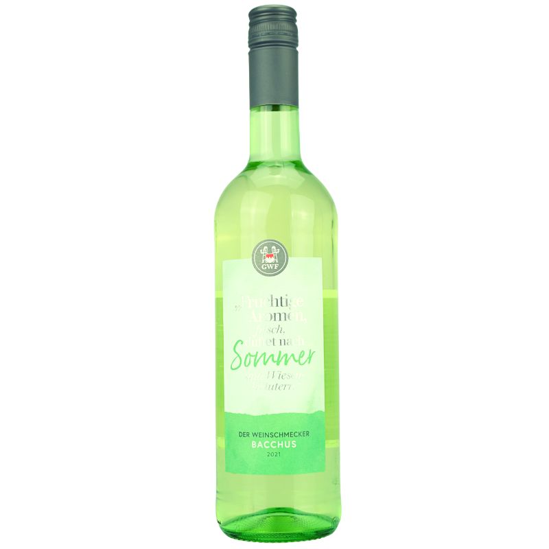 Gwf Weinschmecker  Bacchus halbtrocken Feingeist Onlineshop 0.75 Liter 1