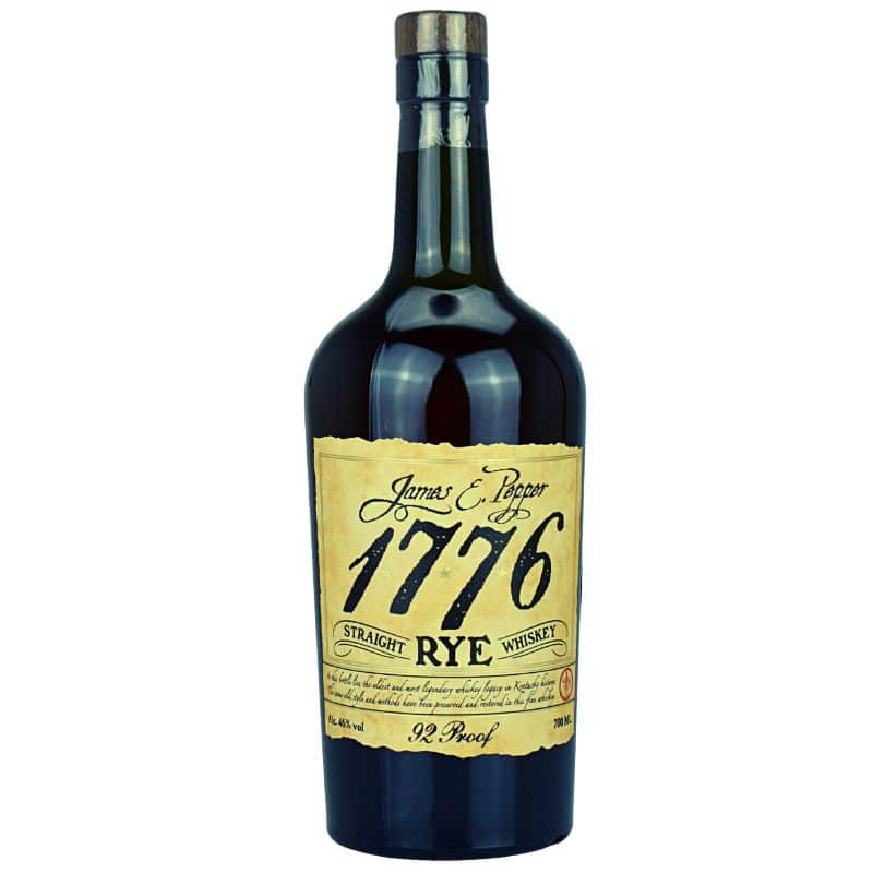 James E. Pepper 1776 Rye 92 Proof Feingeist Onlineshop 0.70 Liter 1