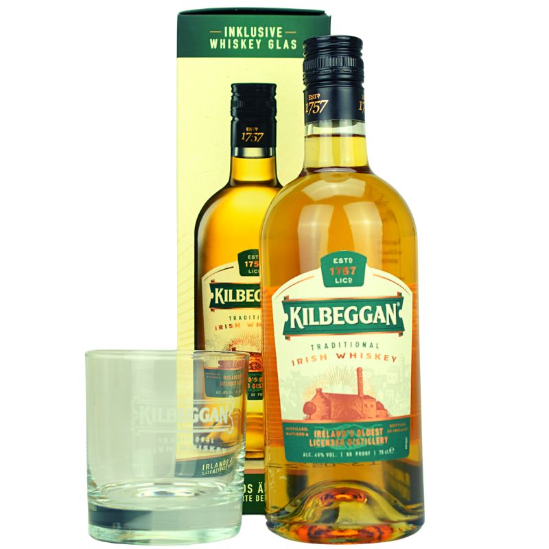 Kilbeggan Traditional Geschenkset Feingeist Onlineshop 0.70 Liter 1