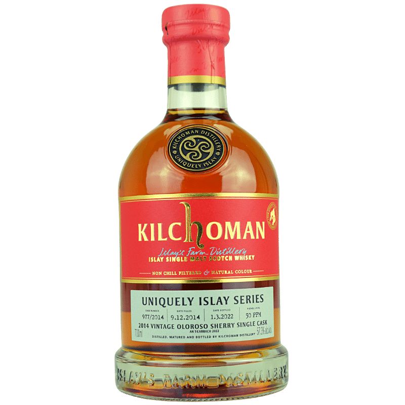 Kilchoman 2014 Oloroso Sherry Single Cask #6 Feingeist Onlineshop 0.70 Liter 1