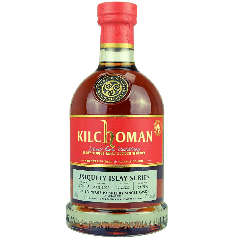 Kilchoman 2015 Px Sherry Single Cask #8 Feingeist Onlineshop 0.70 Liter 1