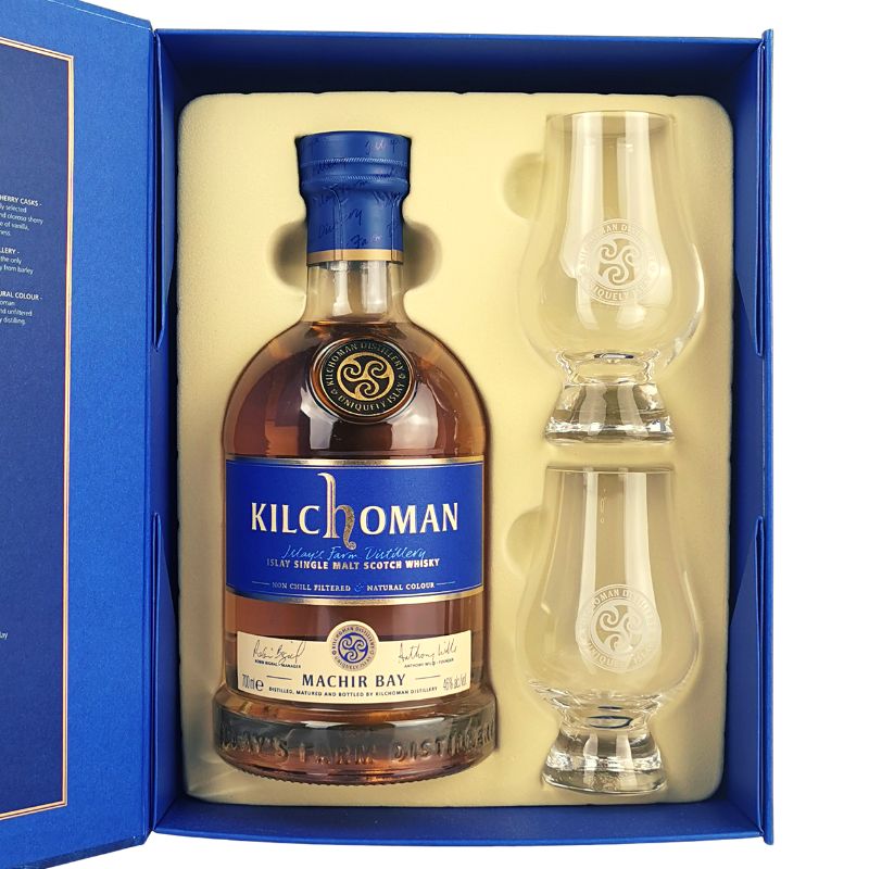 Kilchoman Machir Bay Geschenkset Feingeist Onlineshop 0.70 Liter 1