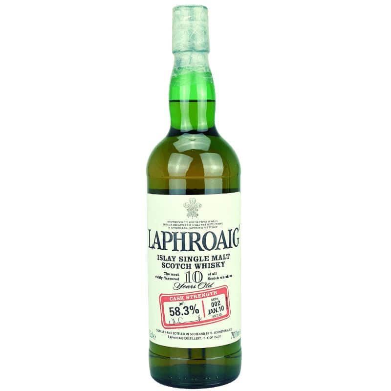 Laphroaig 10 Jahre Cask Strength Batch 002 Feingeist Onlineshop 0.70 Liter 1