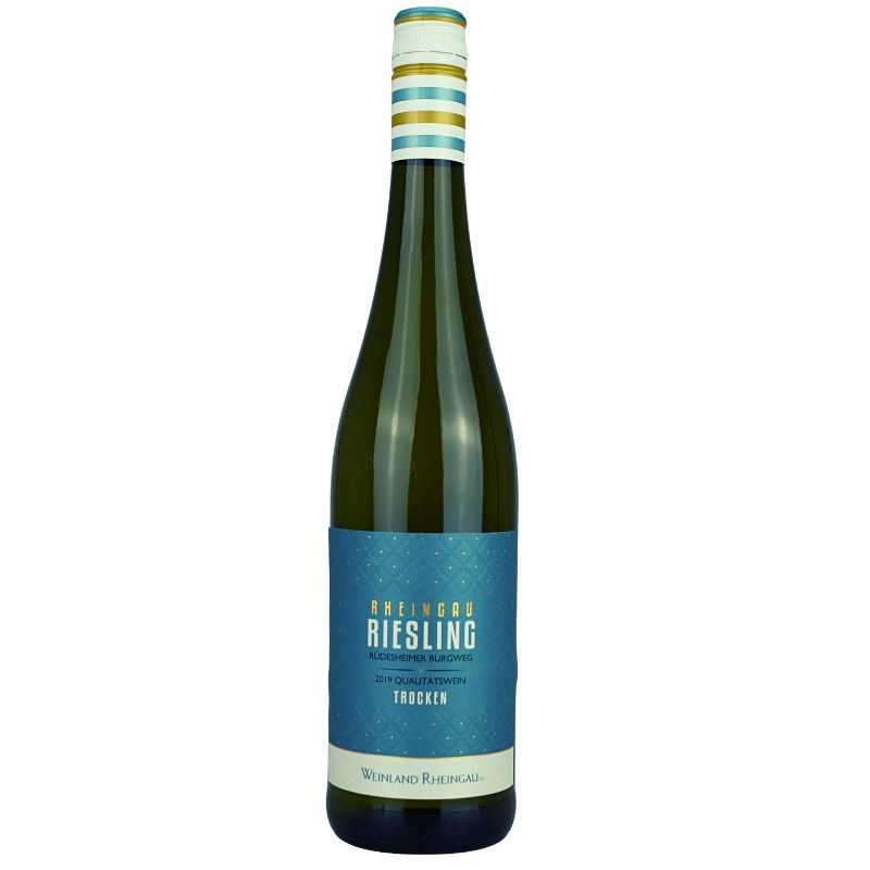 Ml Rheingau Riesling trocken "Rüdesheimer Burgweg" Feingeist Onlineshop 0.75 Liter 1