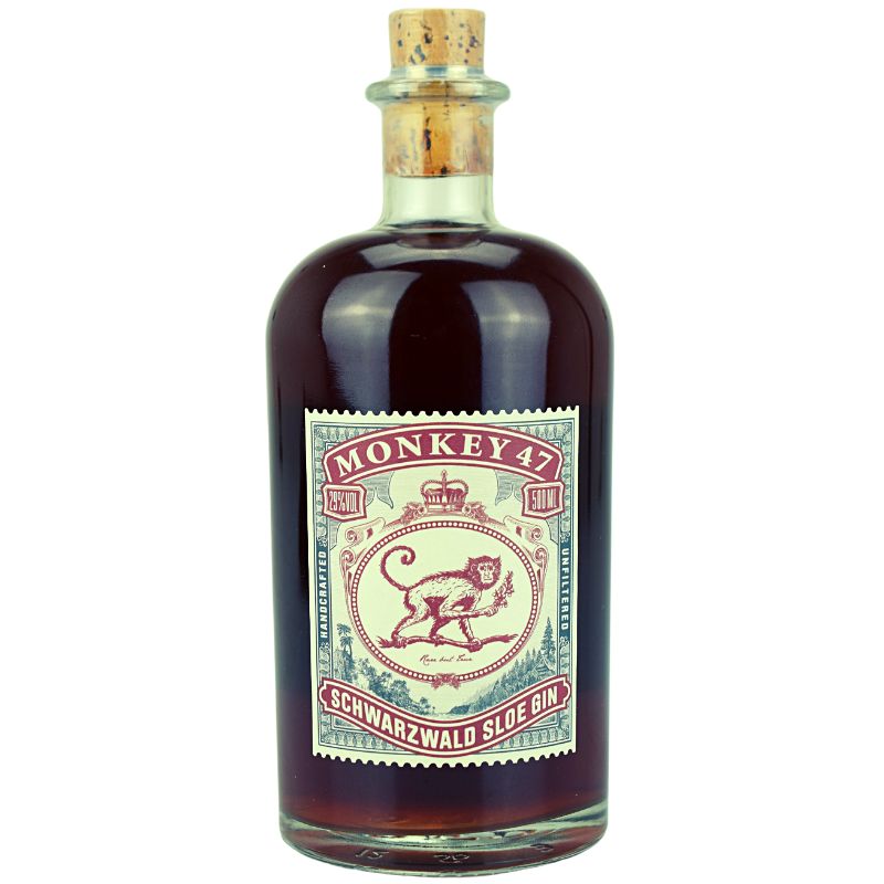 Monkey 47 - Schwarzwald Sloe Gin Feingeist Onlineshop 0.50 Liter 1