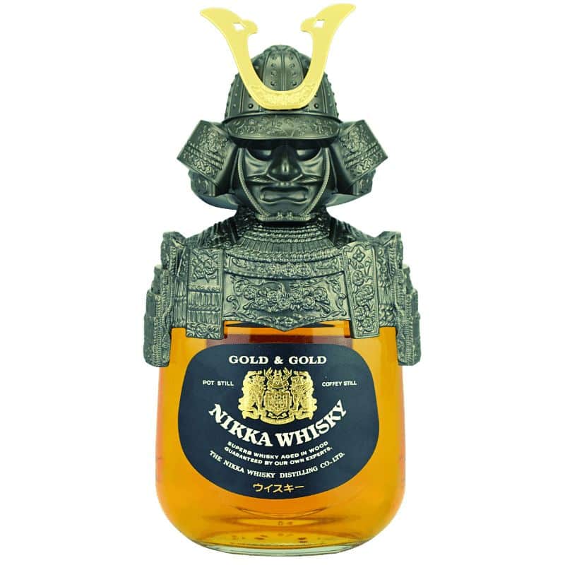 Nikka Gold & Gold Kabuto Samurai Feingeist Onlineshop 0.70 Liter 1