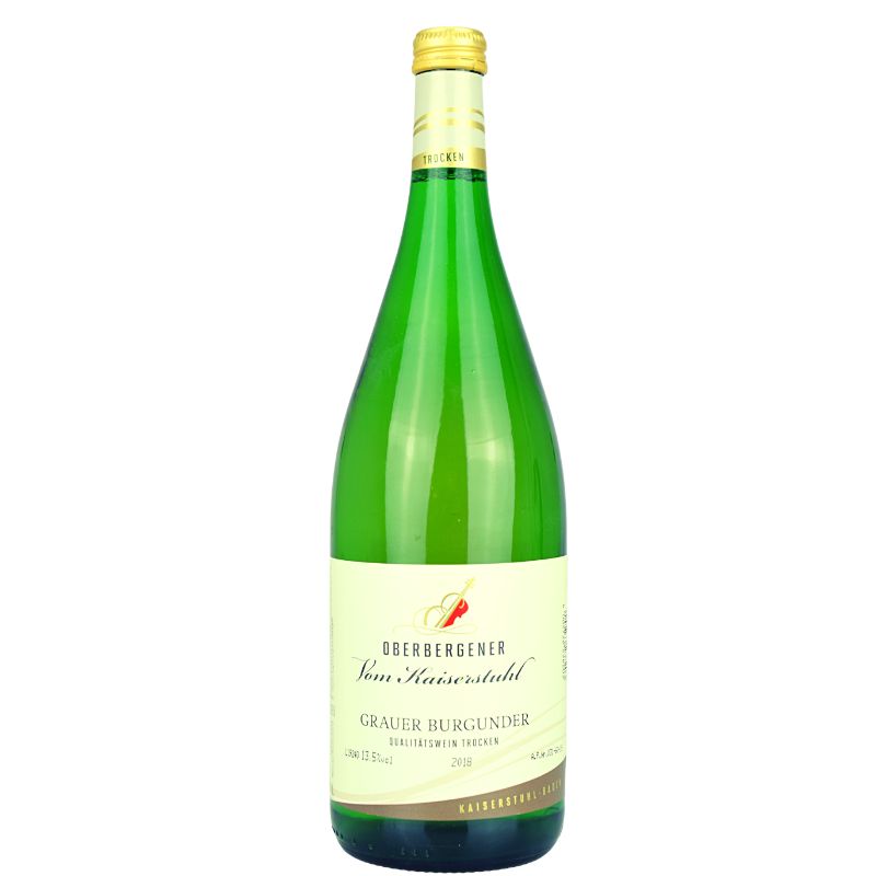 Oberbergener B. Grauburgunder Qba trocken 1l Feingeist Onlineshop 1.00 Liter 1