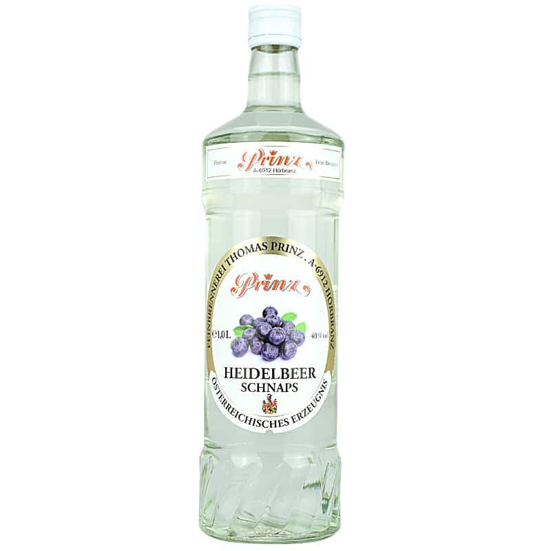 Prinz Heidelbeer Schnaps Feingeist Onlineshop 1.00 Liter 1