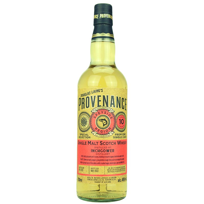 Provenance Inchgower 10 Jahre Feingeist Onlineshop 0.70 Liter 1