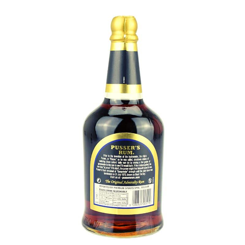 Pusser's Black Label Feingeist Onlineshop 0.70 Liter 1