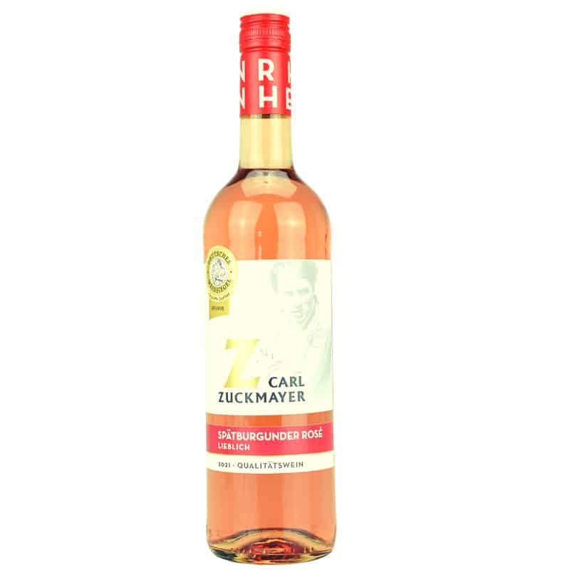 Spätburgunder Rosé lieblich Carl Zuckmayer Feingeist Onlineshop 0.75 Liter 1