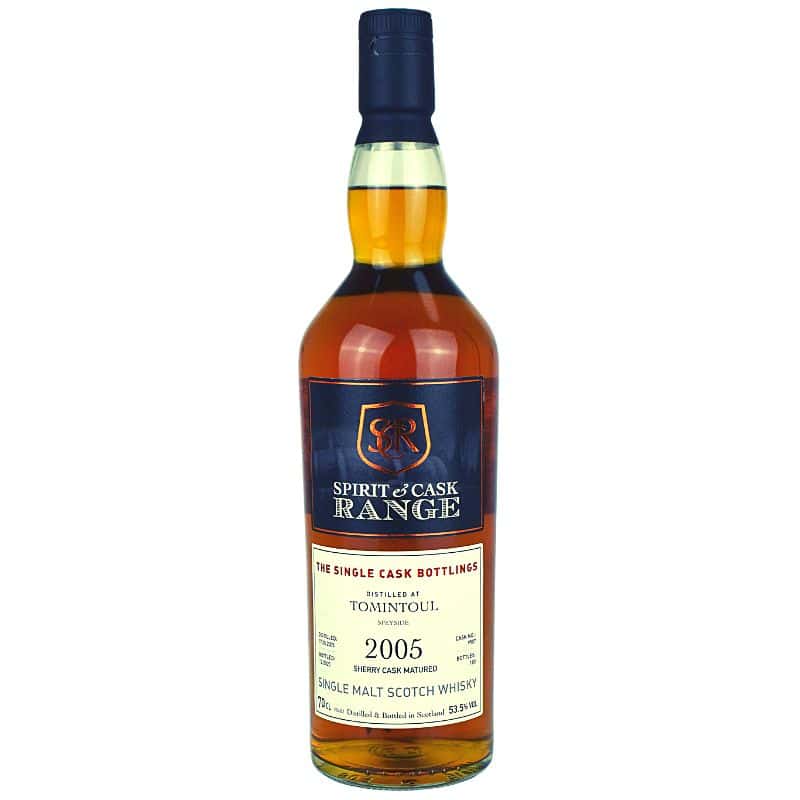 Spirit & Cask Range Tomintoul 2005 Feingeist Onlineshop 0.70 Liter 1