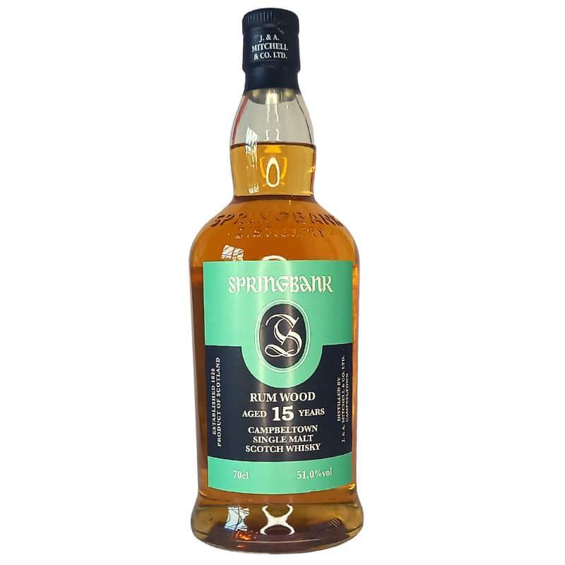 Springbank 15 Jahre RumWood Feingeist Onlineshop 0.70 Liter 1