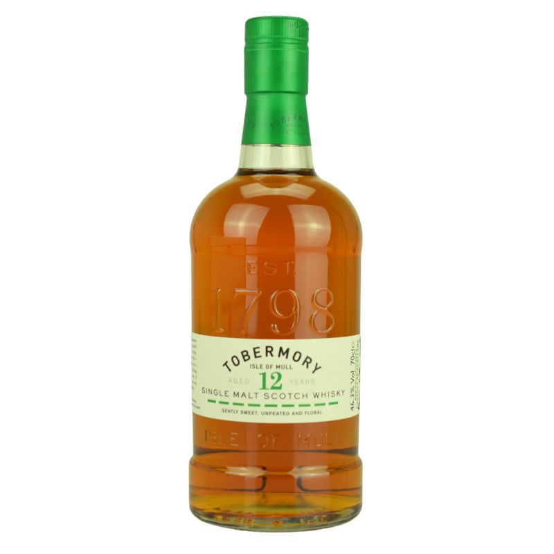 Tobermory Single Malt Scotch Whisky 12 Jahre 46,3%  Feingeist Onlineshop 0.70 Liter 1