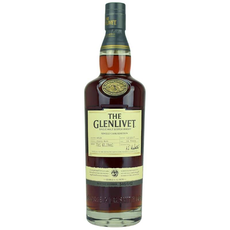 glenlivet single cask sherry