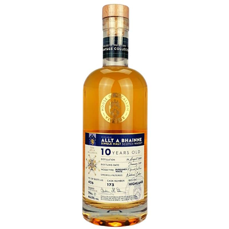 Allt A Bhainne 2008/2019 House of Mccallum Feingeist Onlineshop 0.70 Liter 1