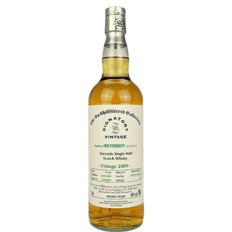 Sv Miltonduff 2009/2019 Feingeist Onlineshop 0.70 Liter 1