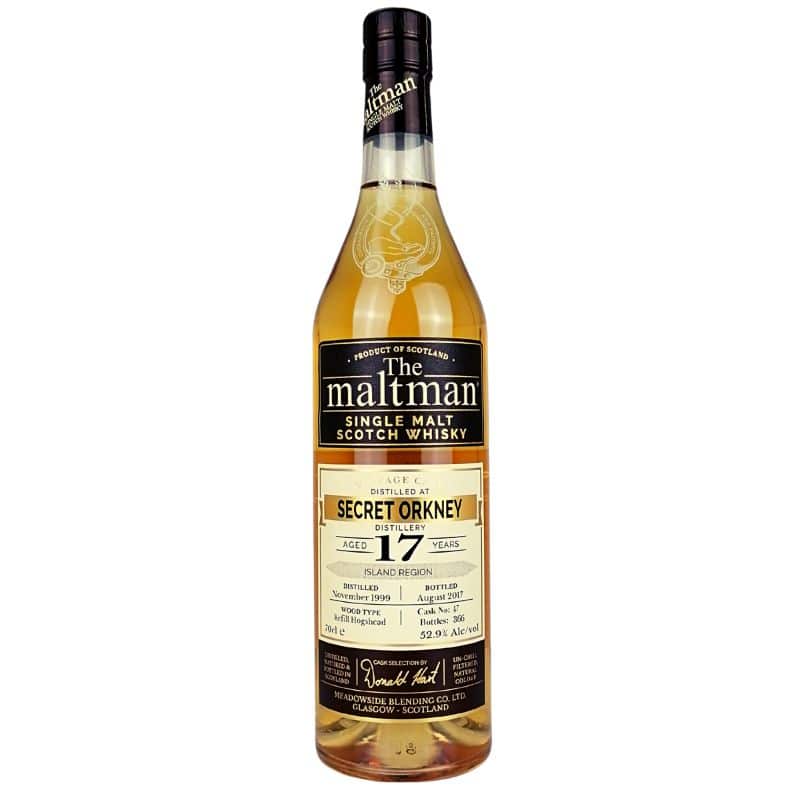 The Maltman Secret Orkney 1999/2017 Feingeist Onlineshop 0.70 Liter 1