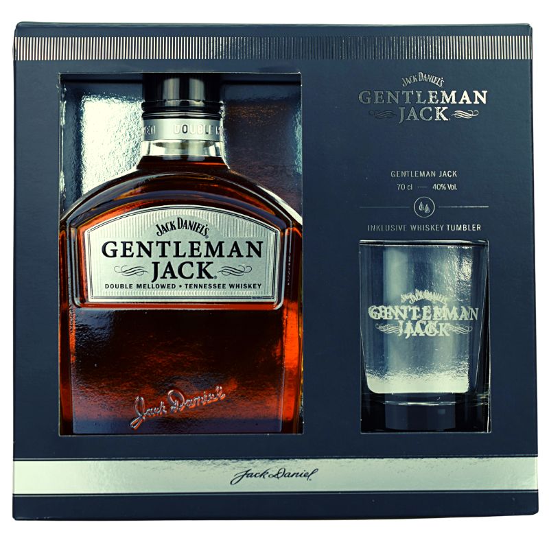 Jack Daniels Gentleman Jack Geschenkset Feingeist Onlineshop 0.70 Liter 1