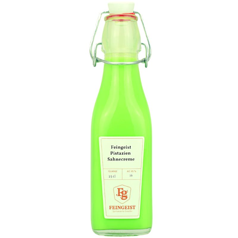 FG Pistazie Sahnecreme 0,25L Feingeist Onlineshop 0.25 Liter 1