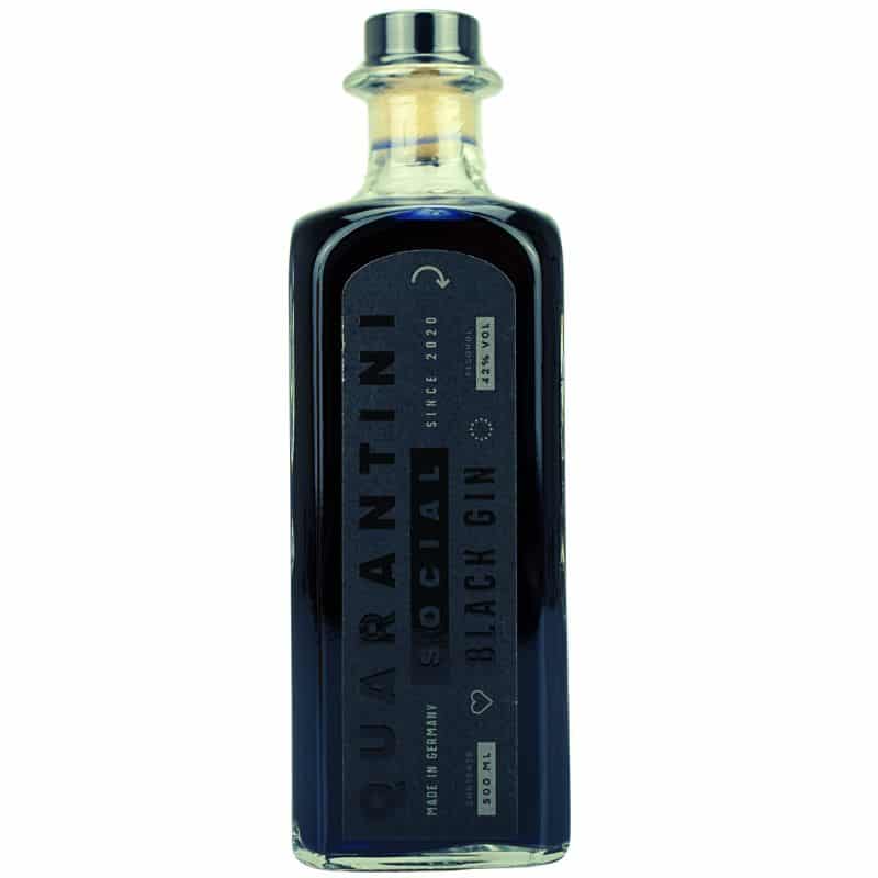 Quarantini Social Black Gin Feingeist Onlineshop 0.50 Liter 1