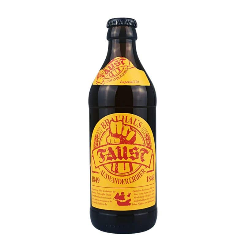 Faust Auswandererbier Feingeist Onlineshop 0.33 Liter 1