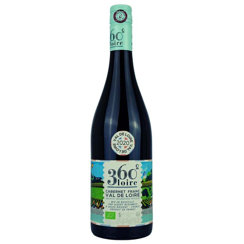 360° Loire Cabernet Franc Val de Loire trocken Feingeist Onlineshop 0.75 Liter 1