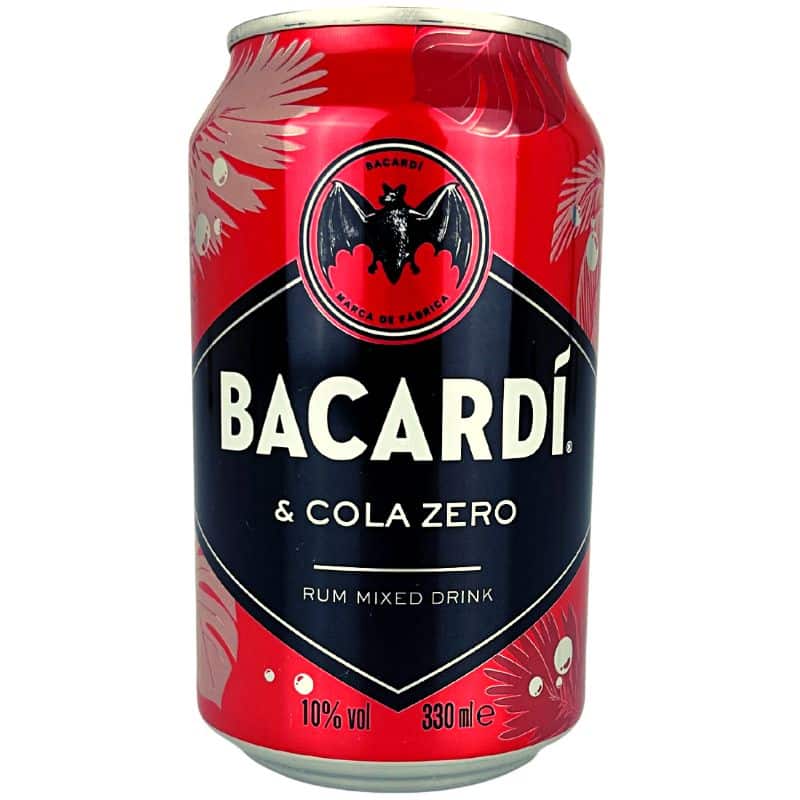Bacardi & Cola Zero Feingeist Onlineshop 0.33 Liter 1