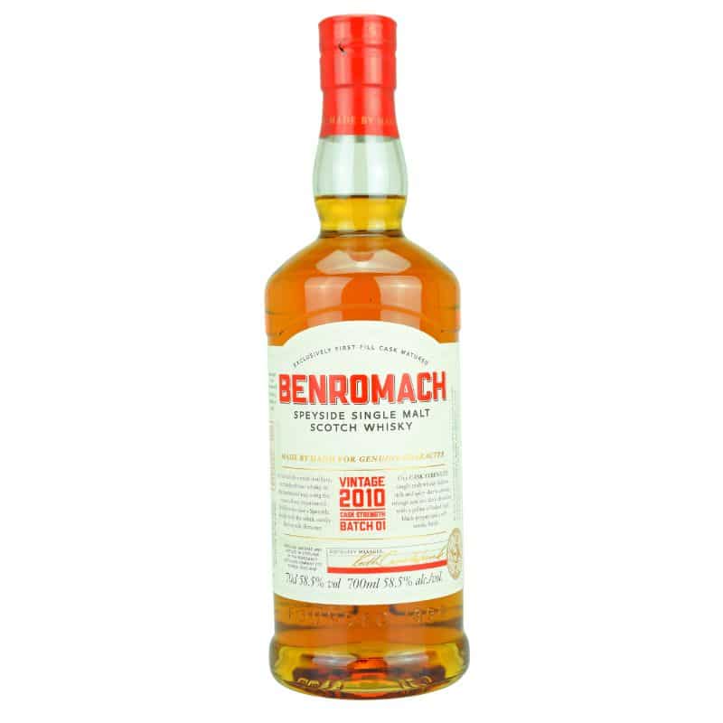 Benromach Vintage 2010 Cask Strength Feingeist Onlineshop 0.70 Liter 1