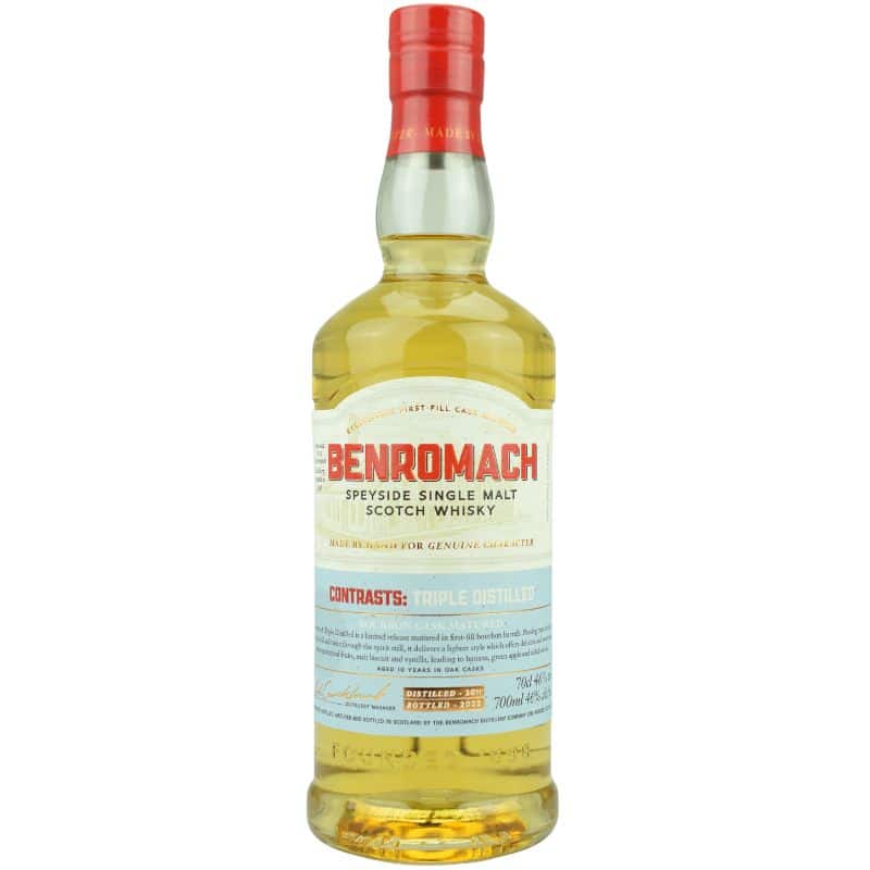 Benromach tripple distilled