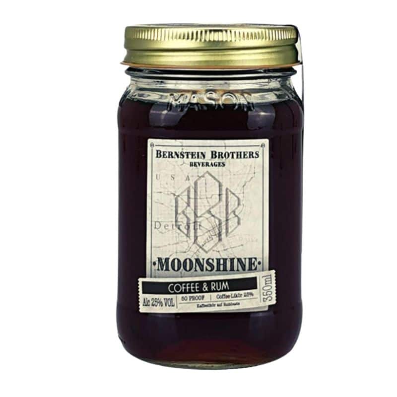 Bernstein Moonshine Coffee&Rum Feingeist Onlineshop 0.35 Liter 2