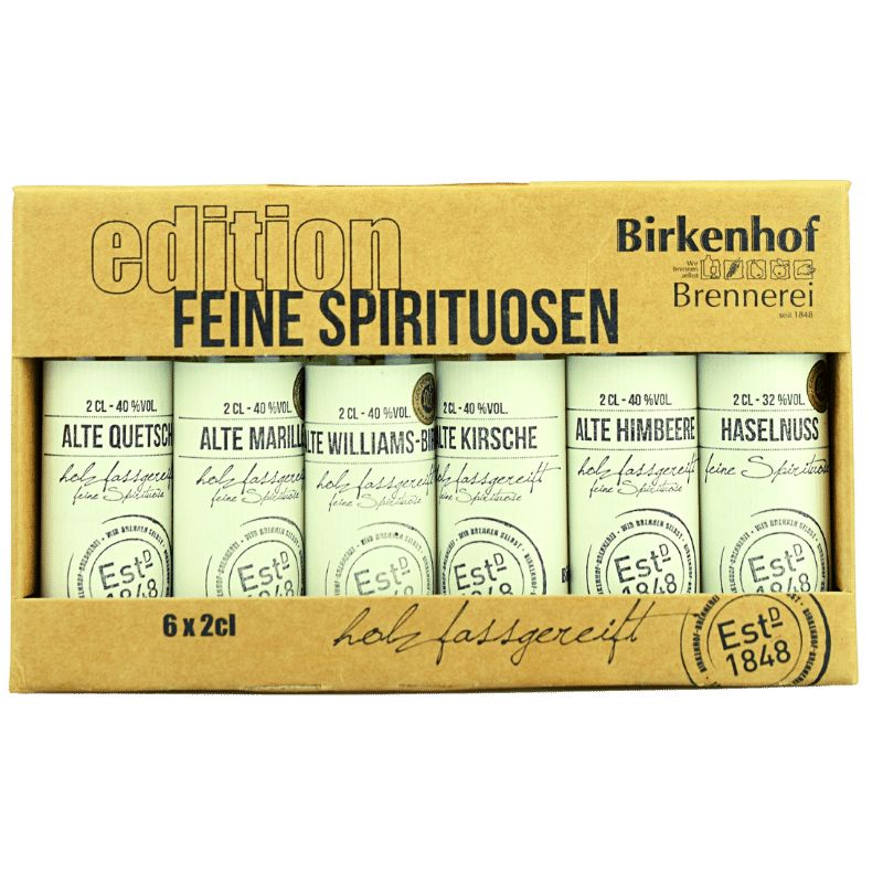 Birkenhof Feine Spirituosen 6x2cl Feingeist Onlineshop 0.00 Liter 1