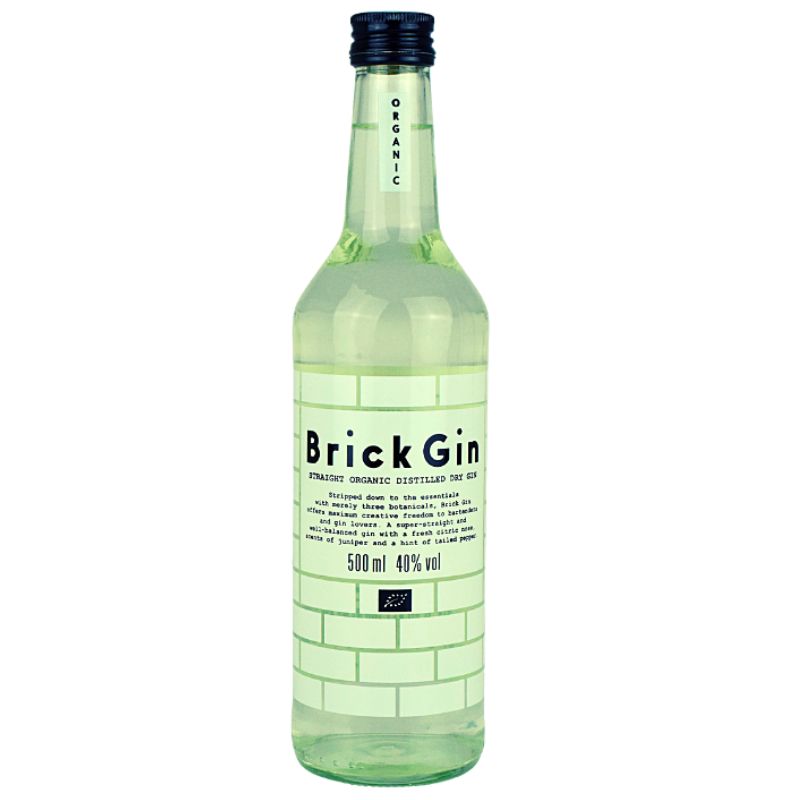 Brick Gin organic distilled Dry Gin Feingeist Onlineshop 0.50 Liter 1