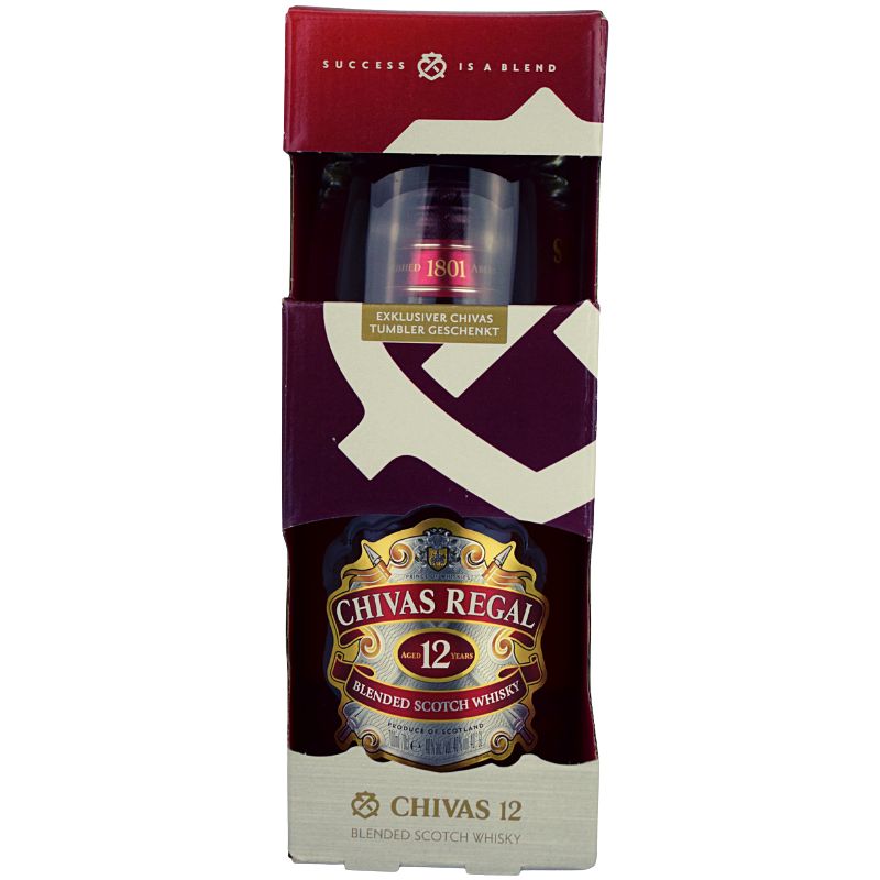 Chivas Regal 12 Jahre Geschenkset Feingeist Onlineshop 0.70 Liter 1