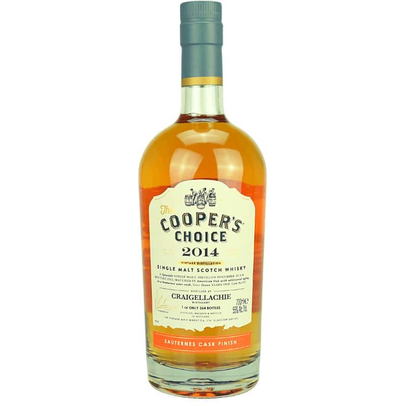 Cooper's Choice Craigellachie 2014/2022 Feingeist Onlineshop 0.70 Liter 1