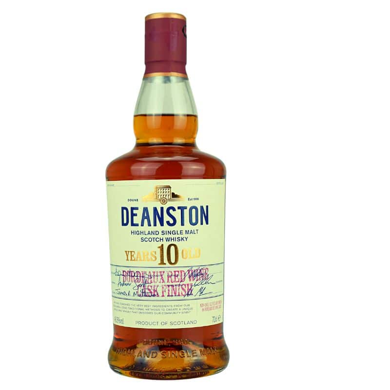 Deanston 10 Jahre Bordeaux Cask Feingeist Onlineshop 0.70 Liter 1