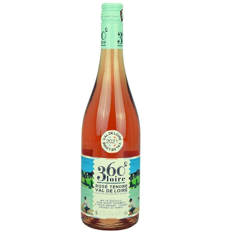 Feingeist 360° Loire Rose Tendre Val de Loire trocken front