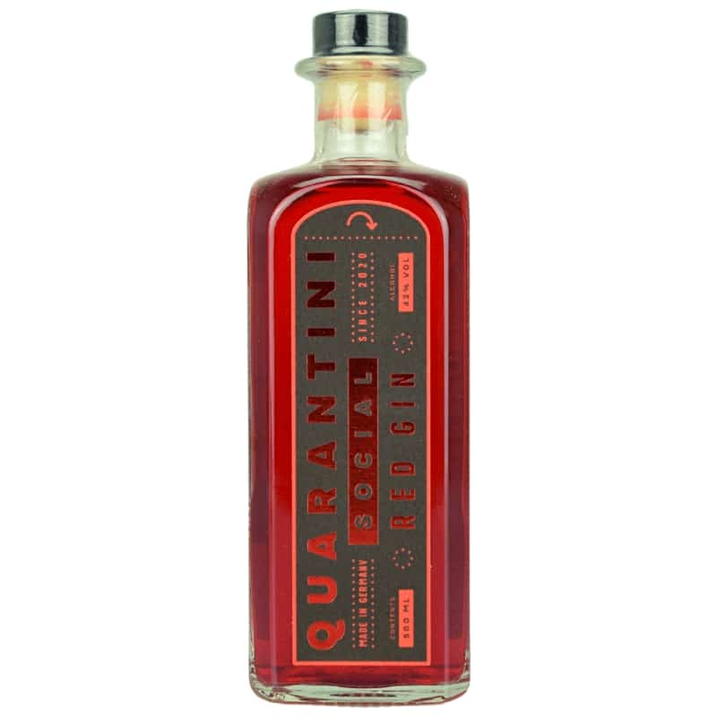 Feingeist Quarantini Red Gin Front