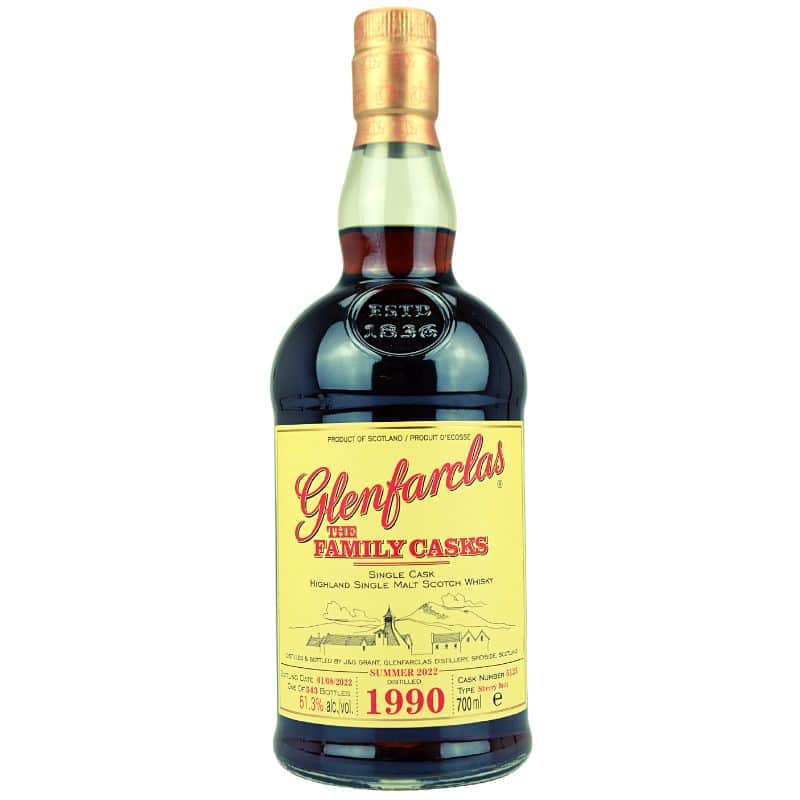 Feingeist glenfarclas family casks 1990 summer 2022